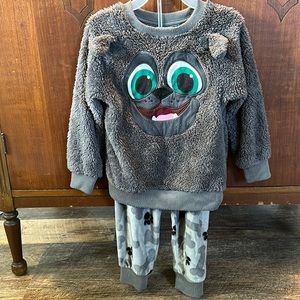 Disney Puppy Dog Pals Pajama Set Size 4t Boys